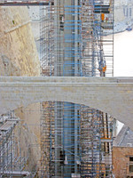 Valletta Lift construction (2)