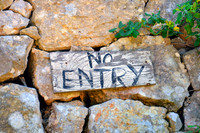 No Entry Sign